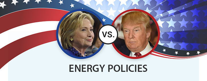 Energy Policies:  Clinton vs Trump